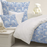 Tapisserie Coton Médailles Bleu - Ribes y Casals