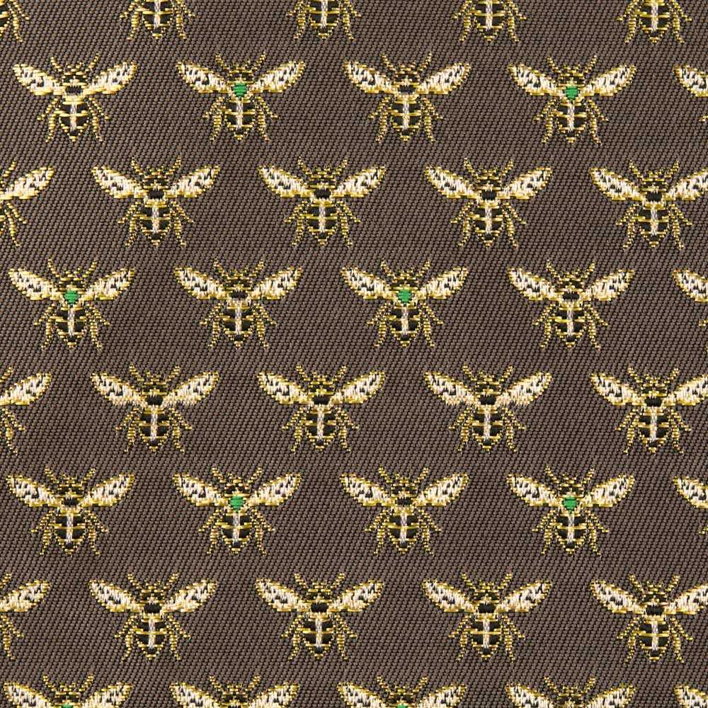 Tissu Tapisserie Jacquard Abeilles Or - Ribes y Casals