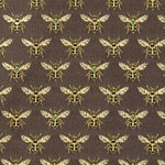 Tissu Tapisserie Jacquard Abeilles Or - Ribes y Casals