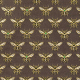 Tissu Tapisserie Jacquard Abeilles Or - Ribes y Casals