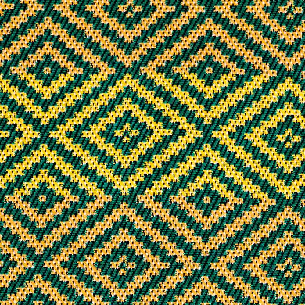 Jacquard Tapisserie Multi Rayures Vert - Ribes y Casals