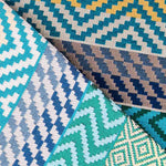 Jacquard Tapisserie Multi Rayures Vert - Ribes y Casals