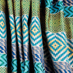 Jacquard Tapisserie Multi Rayures Vert - Ribes y Casals