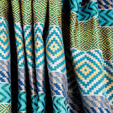 Jacquard Tapisserie Multi Rayures Vert - Ribes y Casals