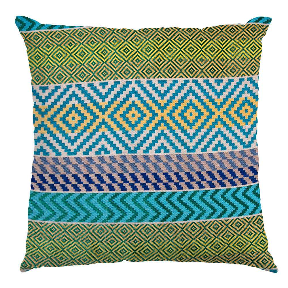 Jacquard Tapisserie Multi Rayures Vert - Ribes y Casals