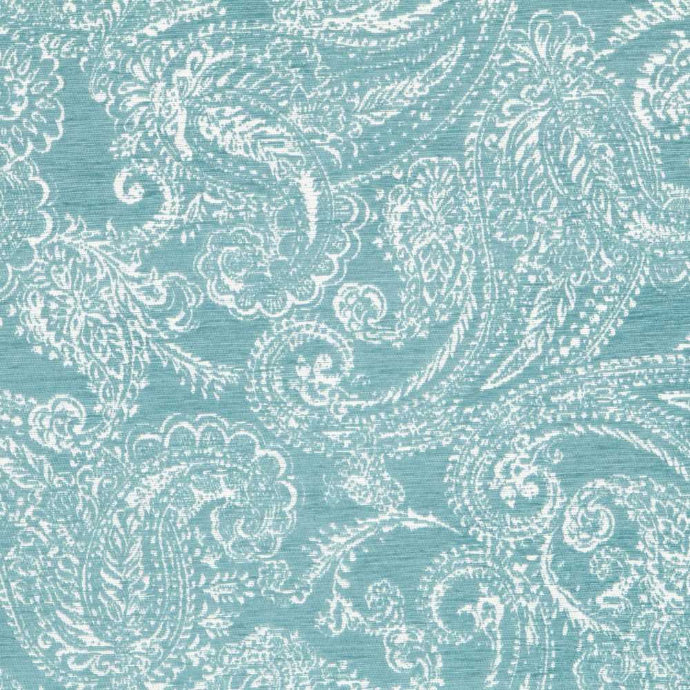 Toile Jacquard Cachemire Turquoise - Ribes y Casals