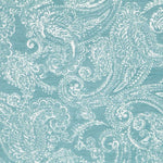 Toile Jacquard Cachemire Turquoise - Ribes y Casals