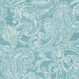 Toile Jacquard Cachemire Turquoise - Ribes y Casals