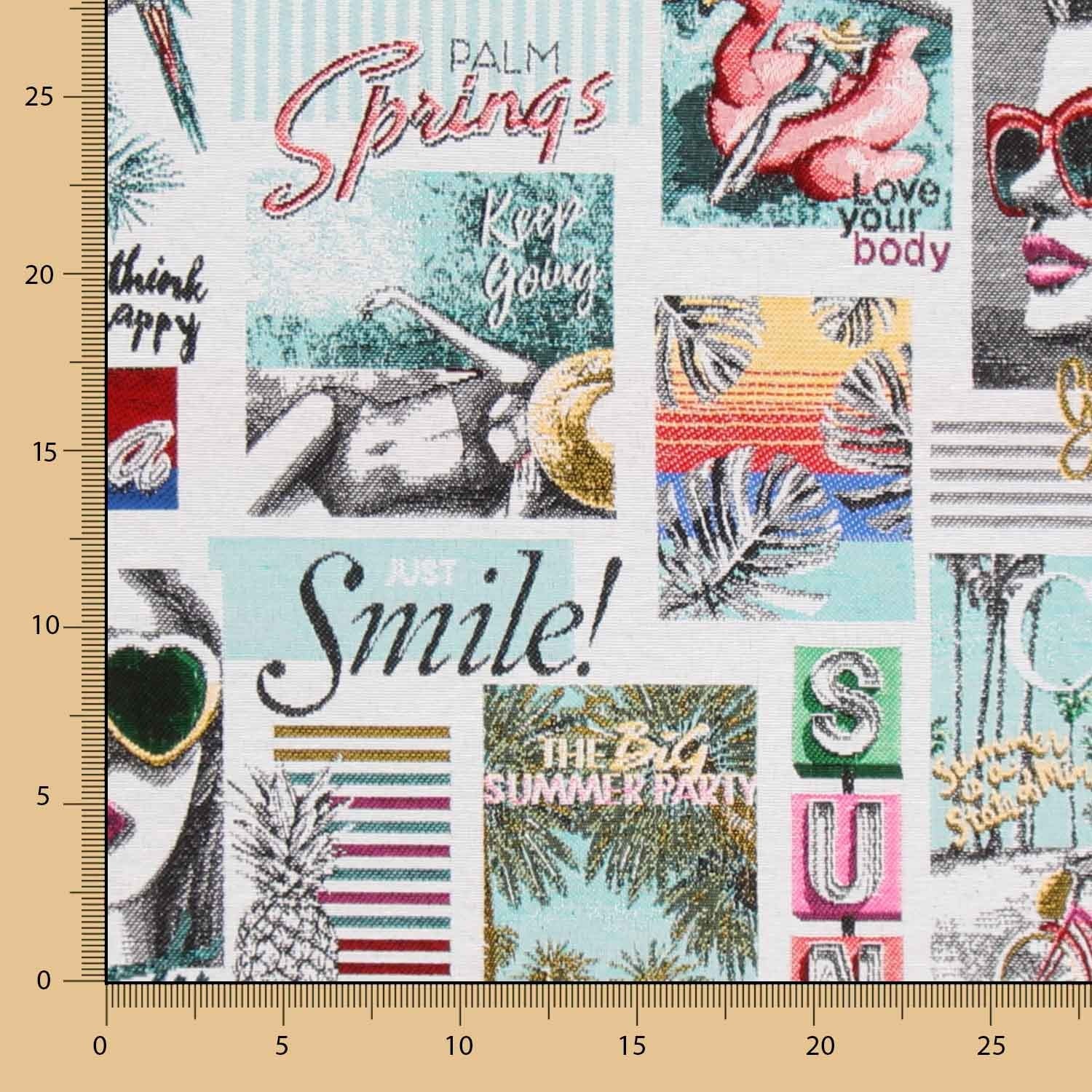 Toile Tapisserie Jacquard California Raw - Ribes y Casals