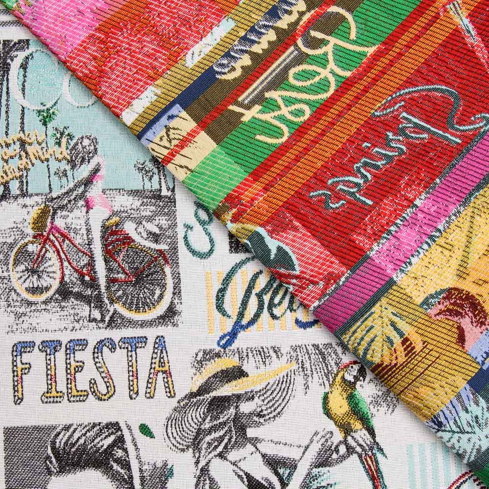 Toile Tapisserie Jacquard California Raw - Ribes y Casals