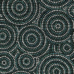 Tissu Tapisserie Circulaire Vert - Ribes y Casals