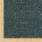 Tissu Tapisserie Circulaire Vert - Ribes y Casals