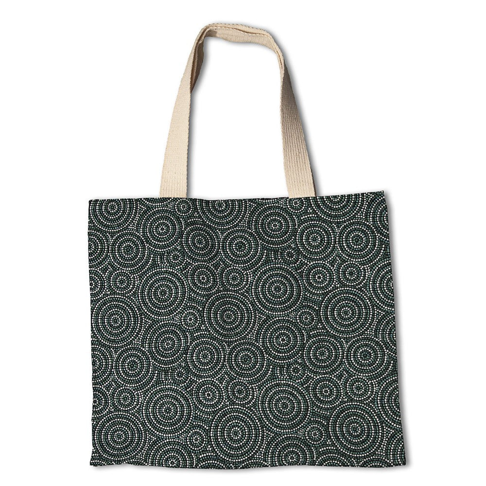 Tissu Tapisserie Circulaire Vert - Ribes y Casals