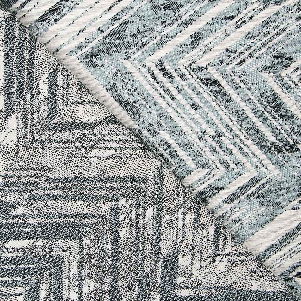 Jacquard Zigzag Bleu - Ribes y Casals