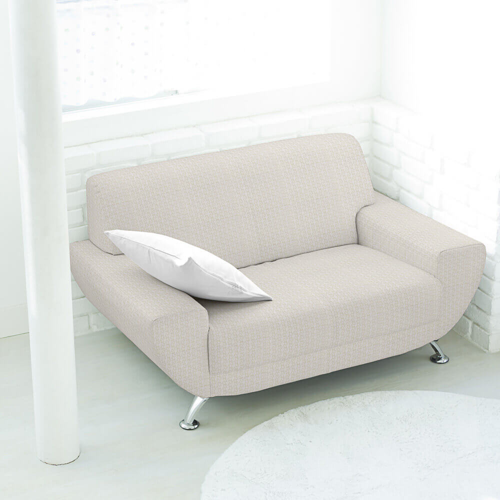 Tapisserie Jacquard Geo Vert Clair - Ribes y Casals