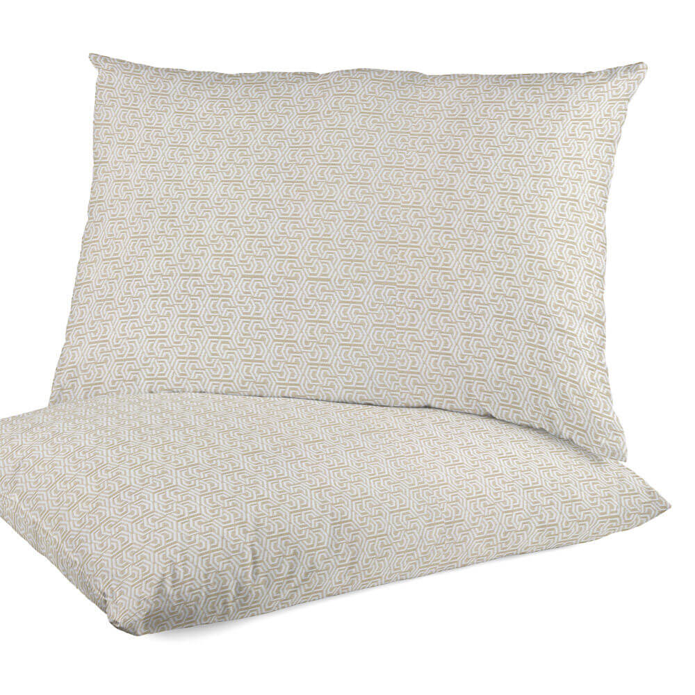 Tapisserie Jacquard Geo Vert Clair - Ribes y Casals