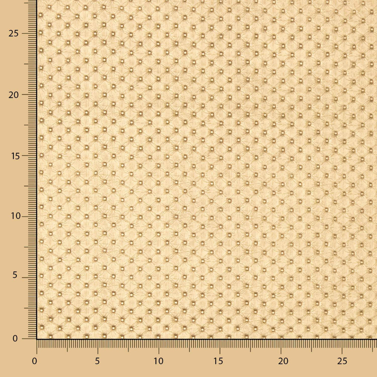 Similicuir gaufré doré - Ribes y Casals