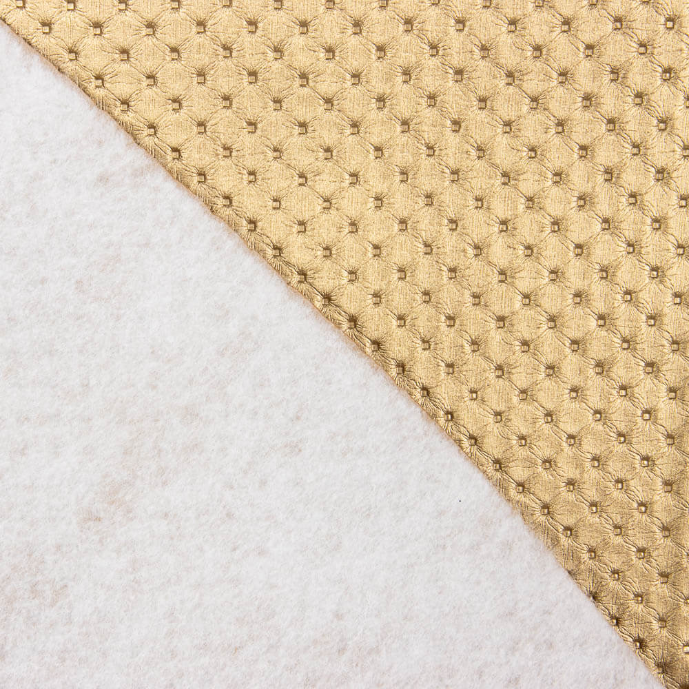 Similicuir gaufré doré - Ribes y Casals