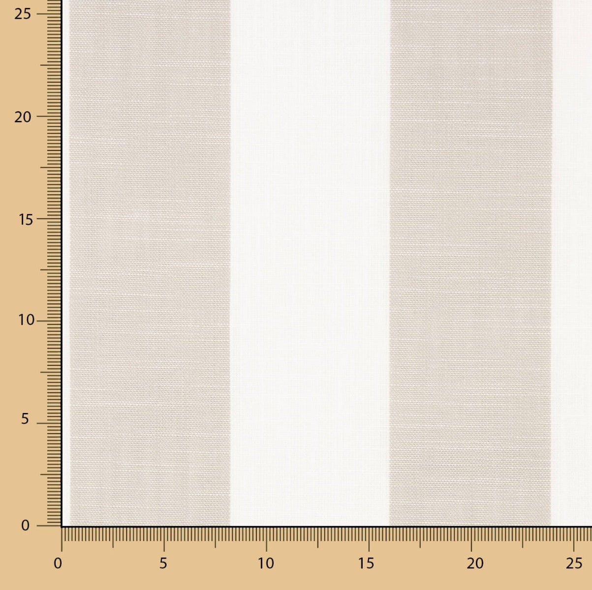 Revêtement rayé beige Jazo - Ribes y Casals