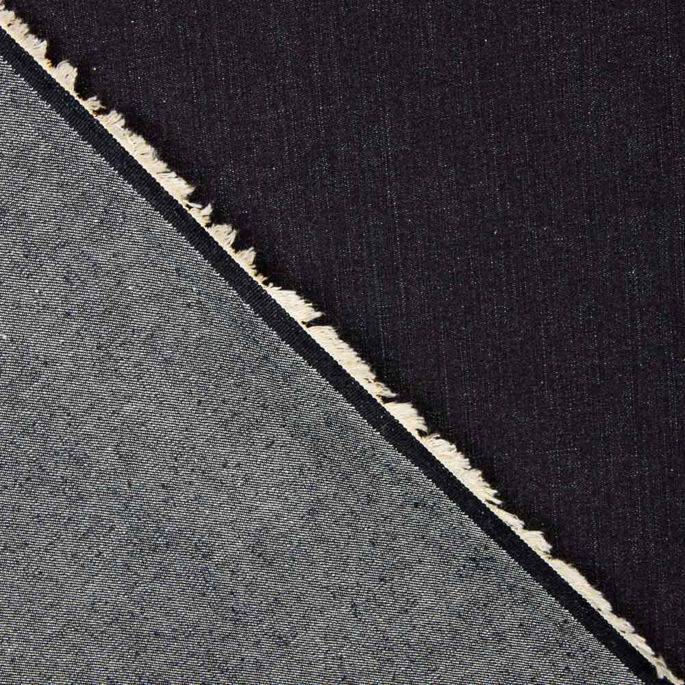 Navy Blue Linen Denim - Ribes y Casals