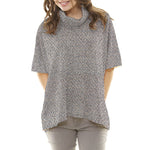 Tissu Manteau Cheviot Gris - Ribes y Casals