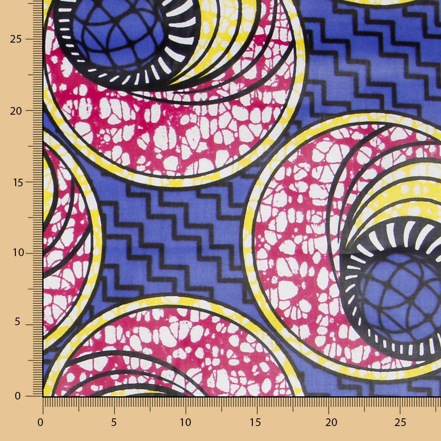 Tissu Africain WAX Angola - Ribes y Casals