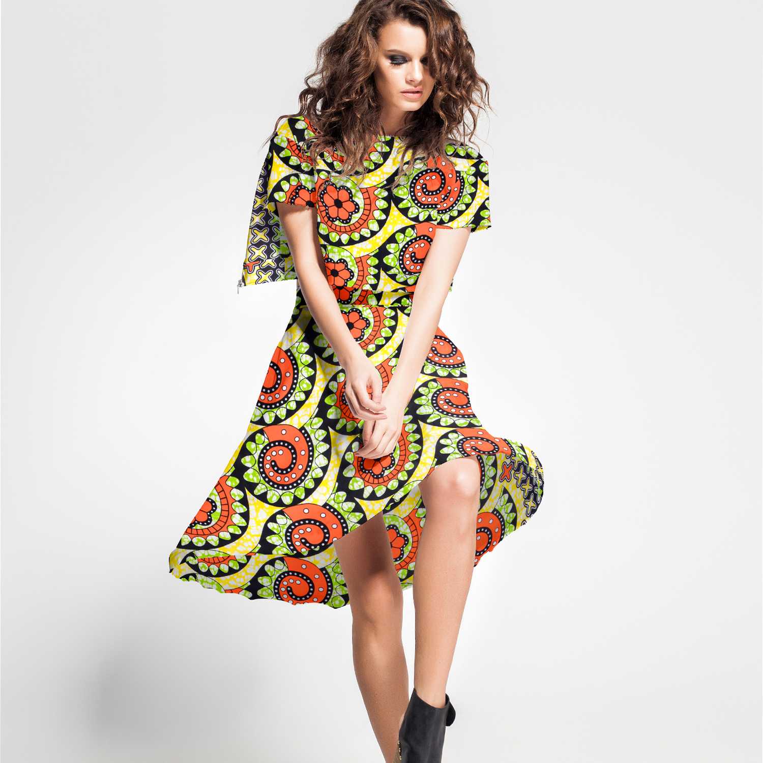 Tissu africain WAX  Argelia - Ribes y Casals