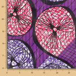 Retal Tela Africana Wax Costa Marfil 110x130cm - Ribes y Casals