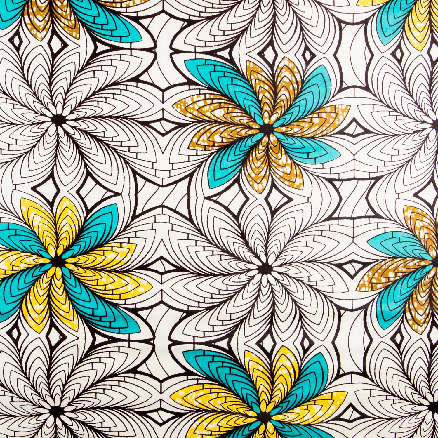 Tissu africain WAX  Gana - Ribes y Casals