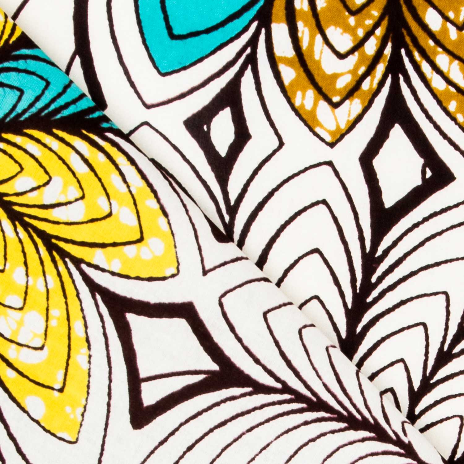 Tissu africain WAX  Gana - Ribes y Casals