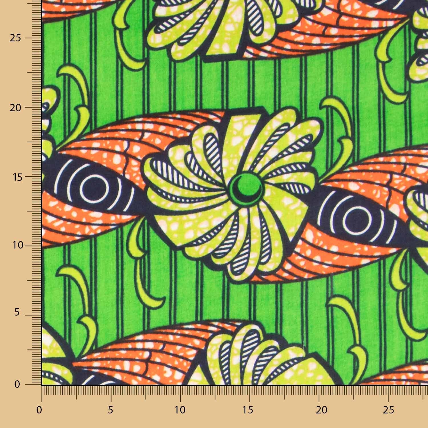 Tissu WAX Africain Kampala - Ribes y Casals