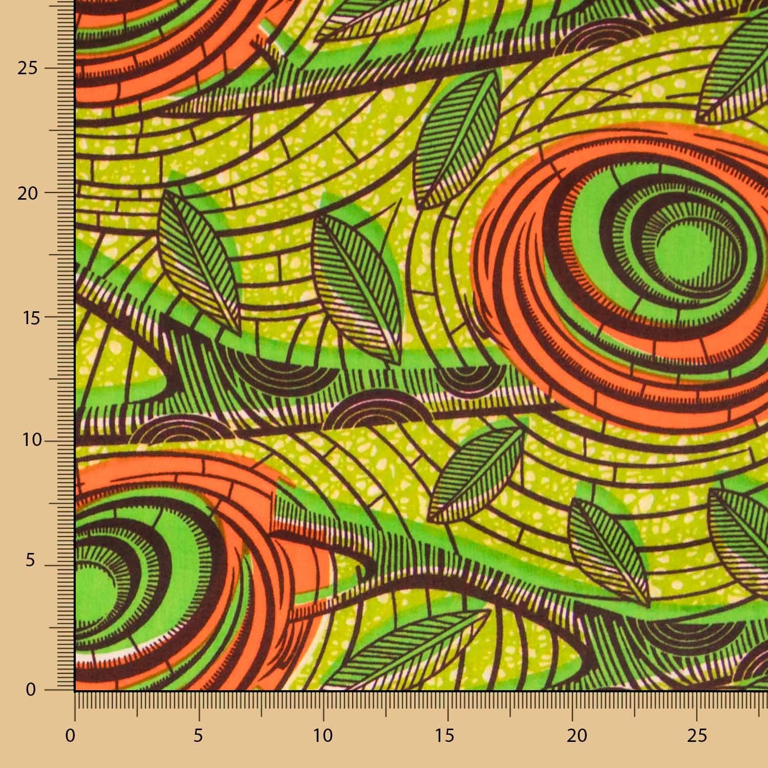 Tissu Africain  WAX Lusaka - Ribes y Casals