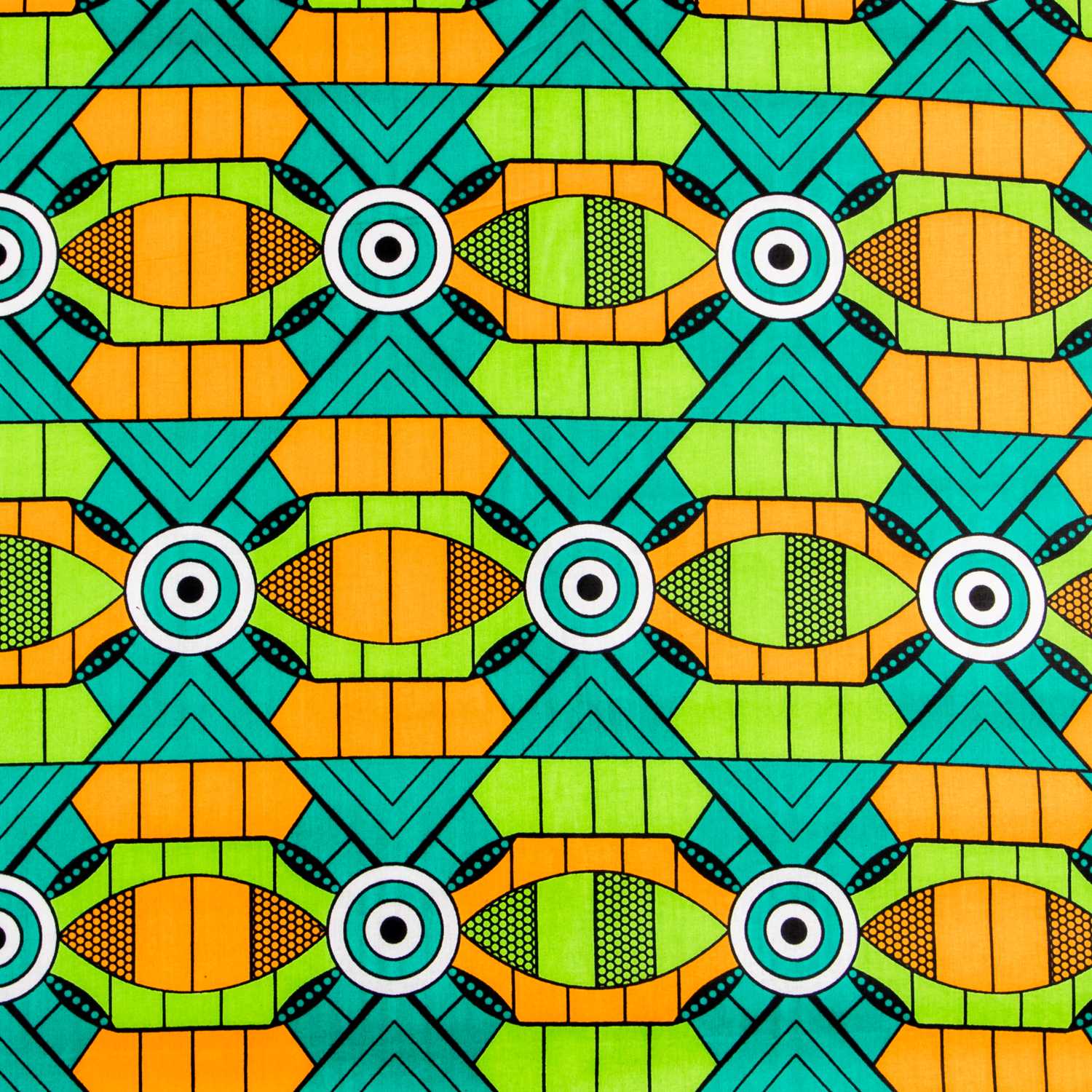 Tissu africain WAX  Nigeria - Ribes y Casals