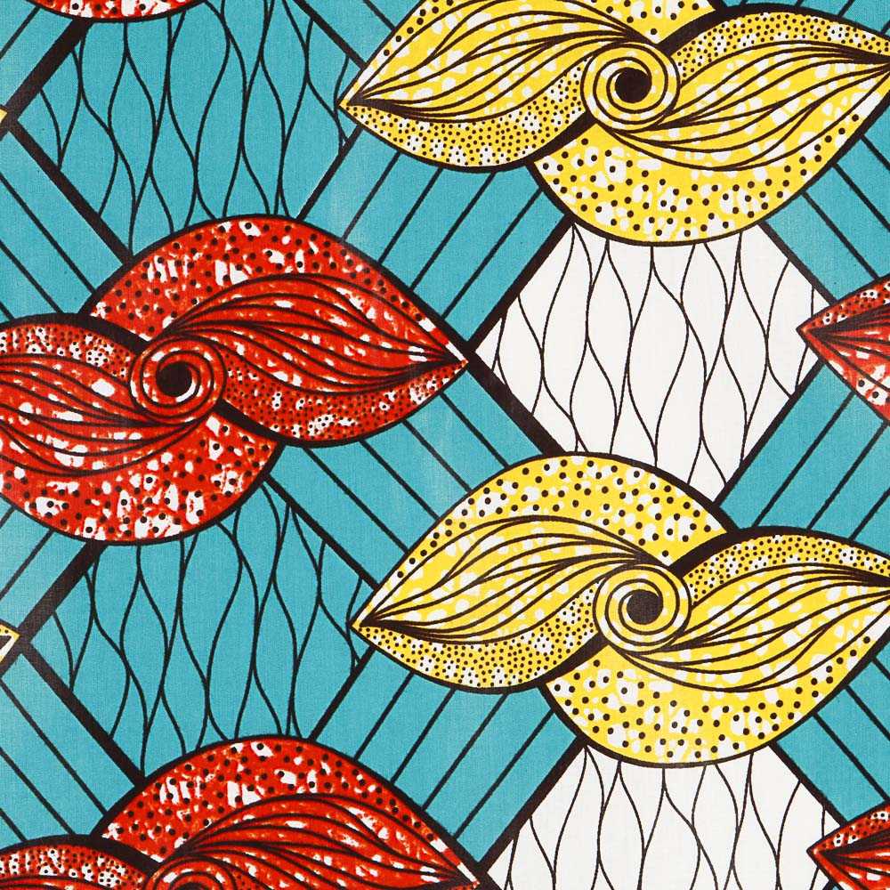 Tissu Africain WAX Tanzanie - Ribes y Casals