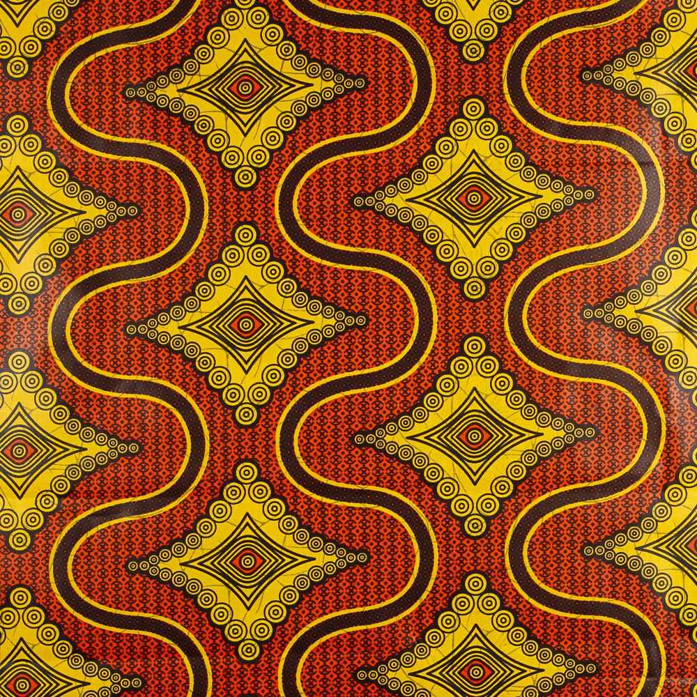 Tissu Africain WAX Ouganda - Ribes y Casals