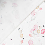 Tissu Rideaux Coton Ballons Rose - Ribes y Casals