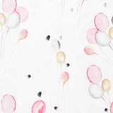 Tissu Rideaux Coton Ballons Rose - Ribes y Casals