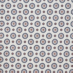 Coton Imprimé Cercles Fond Blanc - Ribes y Casals