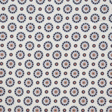 Coton Imprimé Cercles Fond Blanc - Ribes y Casals