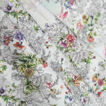 Tissu Coton Flamenco Froid - Ribes y Casals