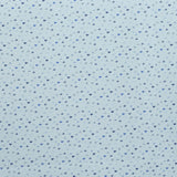Popeline de Coton Infantile Motifs Bleu Clair - Ribes y Casals