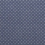Coton à Pois Bleu Denim - Ribes y Casals