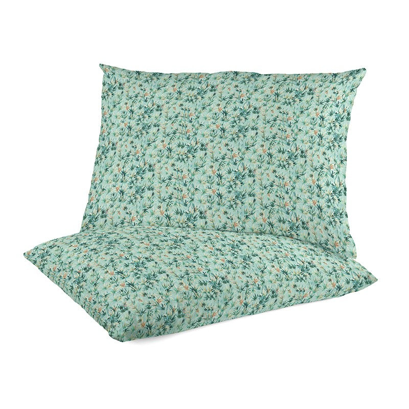 Tissu Coton Oasis Vert - Ribes y Casals