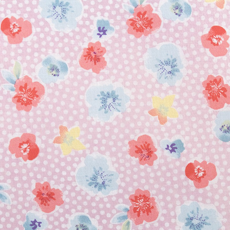 Coton Organique Fleur et Pois - Ribes y Casals