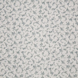 Coton Organique Floral Gris Vert - Ribes y Casals