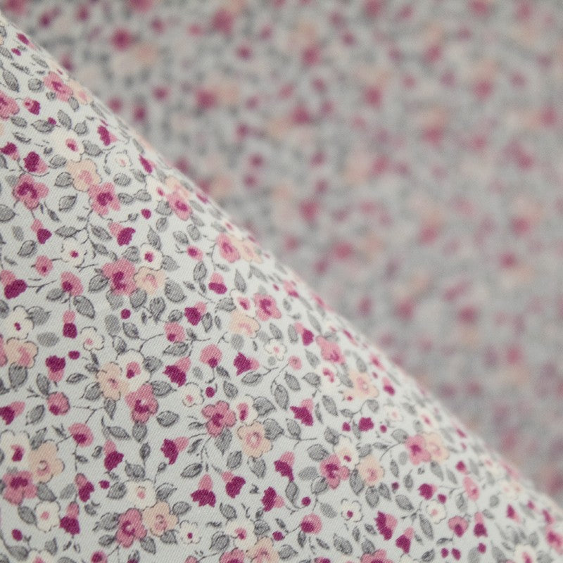 Coton Organique Liberty Saumon - Ribes y Casals