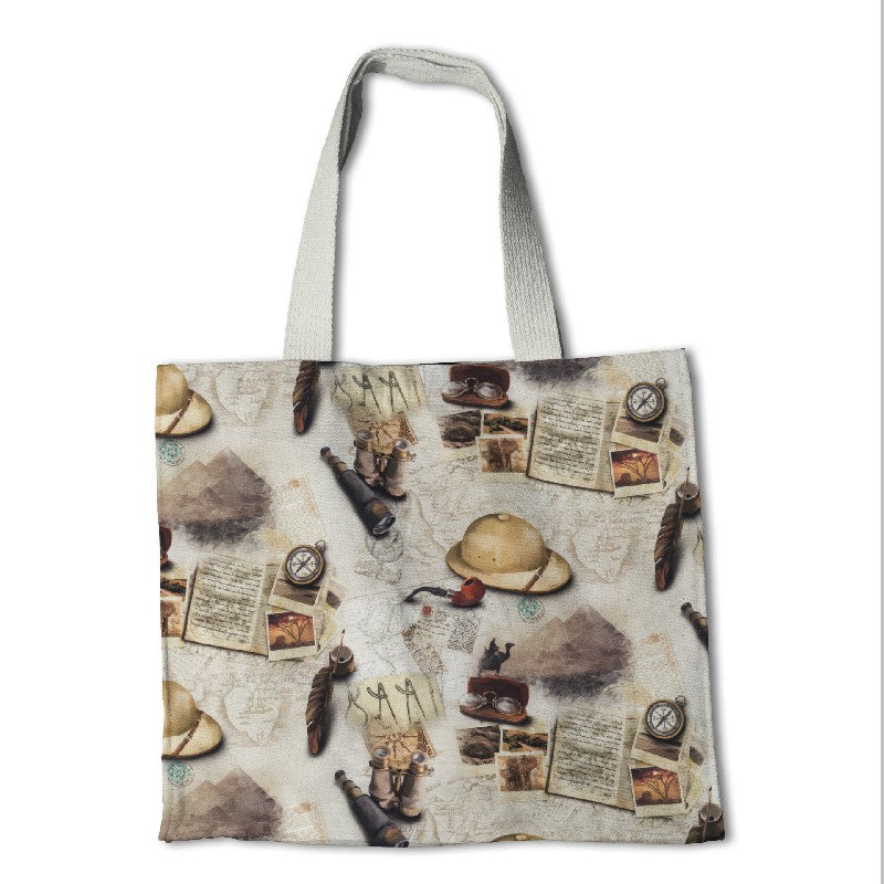 Tissu Coton Safari Beige - Ribes y Casals