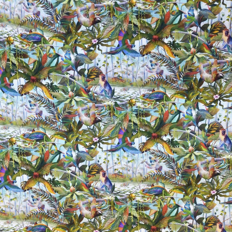 Tissu Coton Petite Jungle - Ribes y Casals