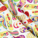 Tissu Coton Summer Love Multicolor - Ribes y Casals