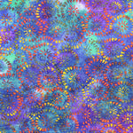 Tissu Coton Tie Dye Lilas - Ribes y Casals
